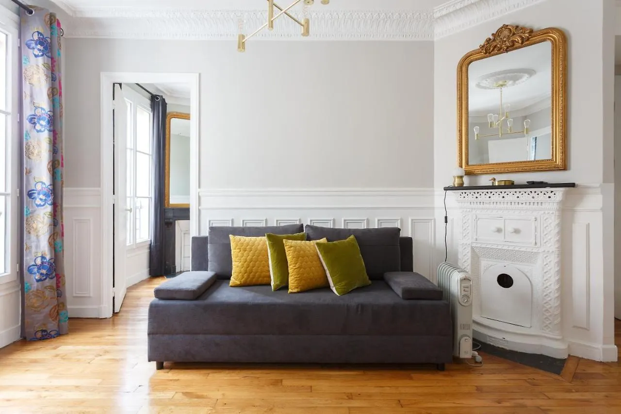 Lägenhet Bright And Newly Renovated 2 Bedroom Apartment, Hip & Paris, Montmartre-opera *